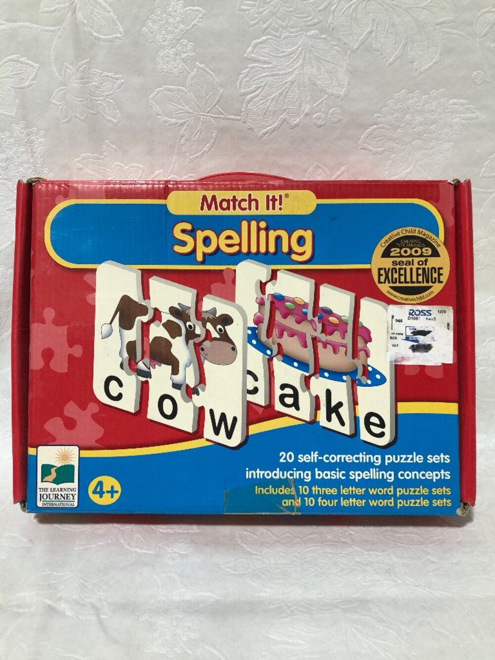 Match It! Spelling Puzzle Game 20 Self-correcting Word Sets The Learning Journey
